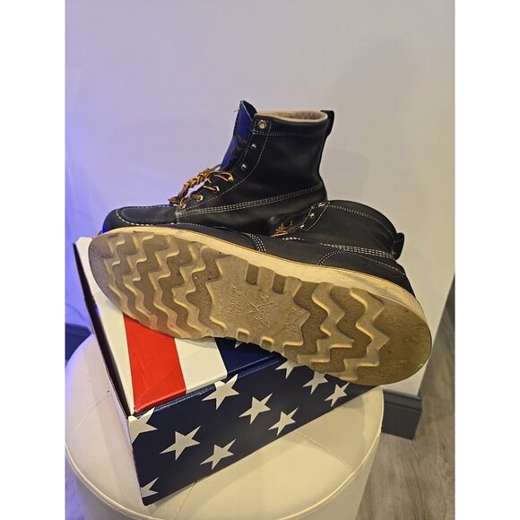 Thorogood Men Size 13 D Work Boots 814-6201 Wedge Bottom Boots Union US Made EUC - Picture 10 of 10